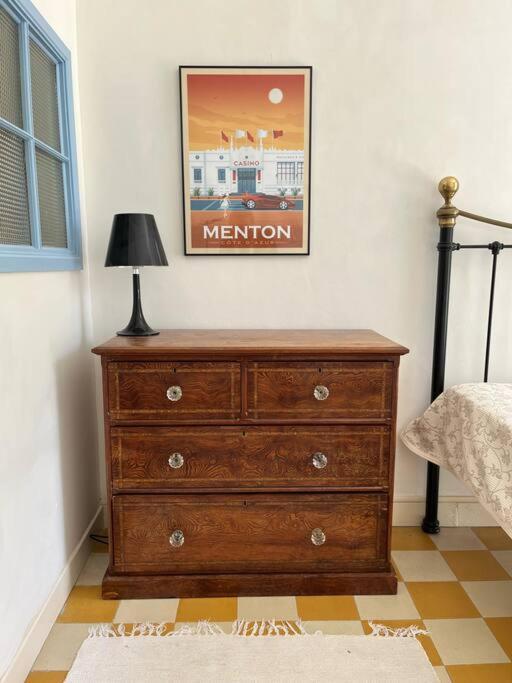 Beautiful Garden Apartment Steps From The Beach Menton Buitenkant foto